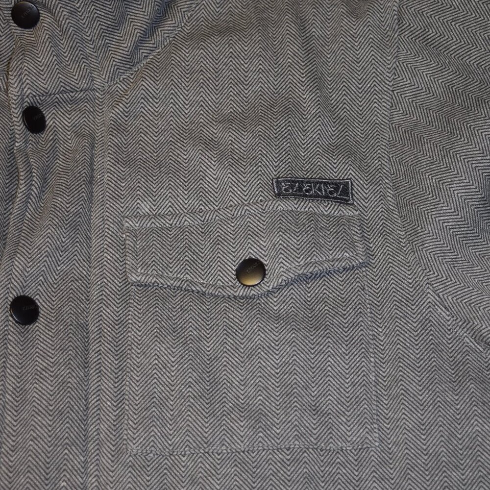 Fleece Lined Herringbone Jacket - image 8